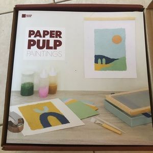 KiwiCo Maker Crate Paper Pulp Paintings Kit